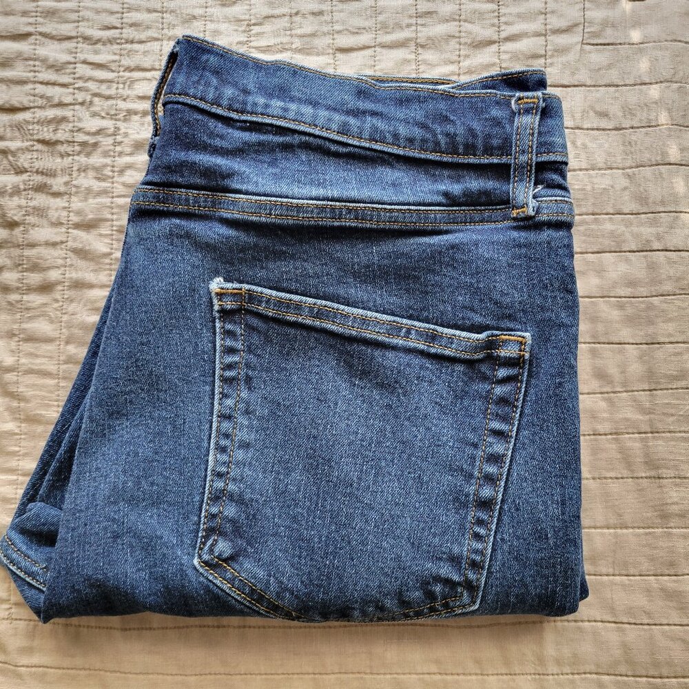Goodthreads Mens Skinny Cut Blue Jeans 34 X 34